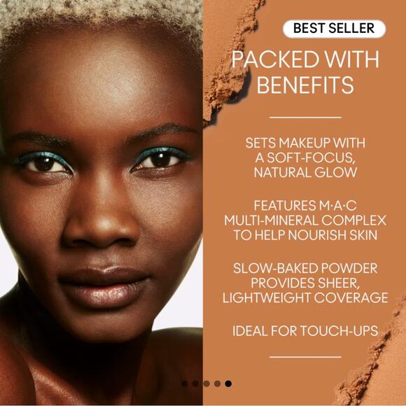 Medium Plus Mac Mineralize SkinFinish Natural Powder Tan Beige Brand New in Box - Picture 7 of 9